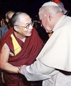 Dalai Lama & Pope John Paul
