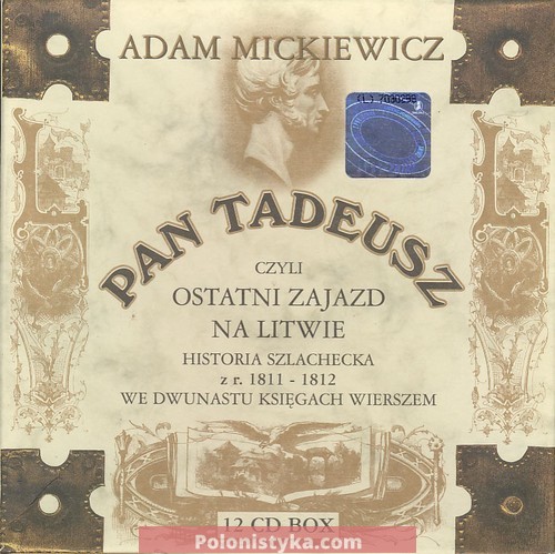 «Pan Tadeusz» Adam Mickiewicz (audiobook)
