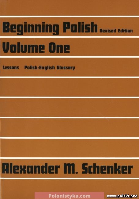 "Beginning Polish" Alexander M. Schenker (+audio)