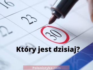 Даты в польском языке